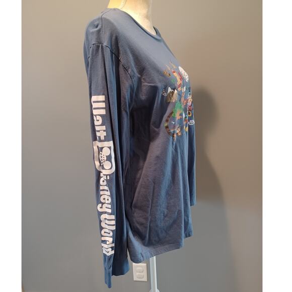 Walt Disney World 50th Anniversary Mickey Friends Graphic Long Sleeve T Shirt XL - Picture 2 of 8